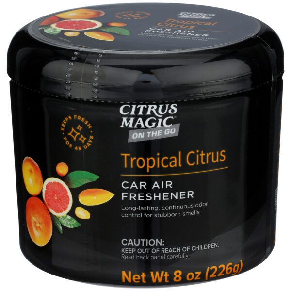 Citrus Magic On The Go Odor Absorbing Solid Air Freshener, Tropical Citrus - Image 2