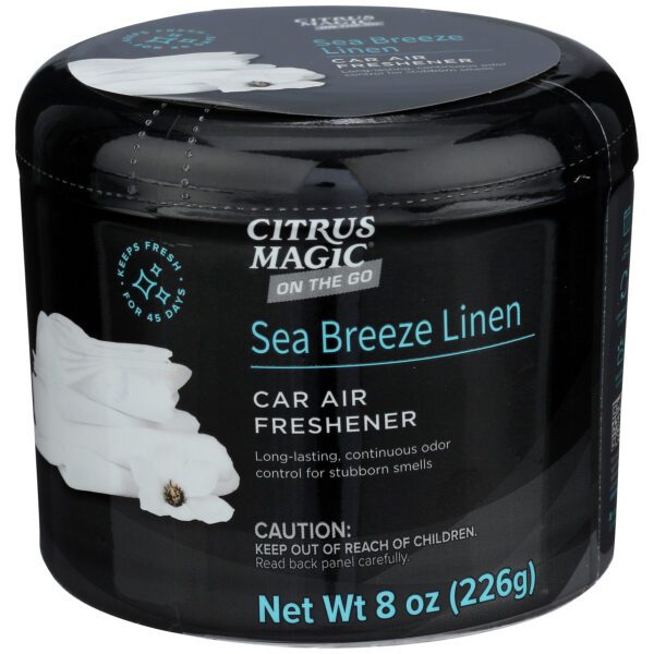 Citrus Magic On The Go Odor Absorbing Solid Air Freshener, Sea Breeze Linen - Image 2