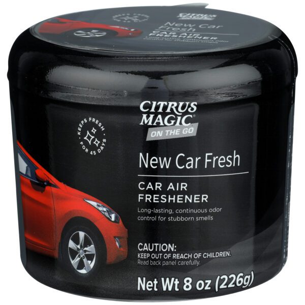 Citrus Magic On The Go Odor Absorbing Solid Air Freshener, New Car Fresh - Image 2