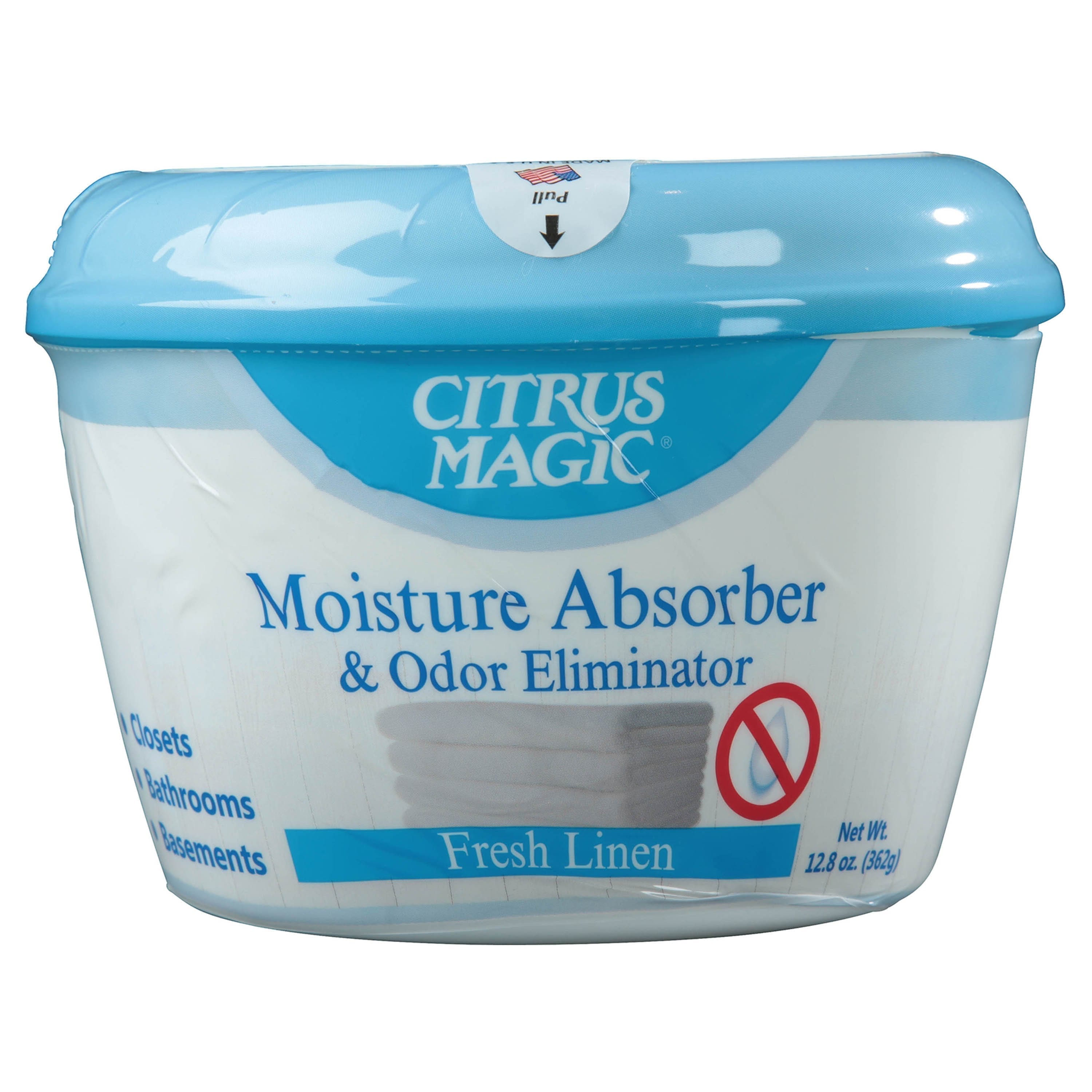 Absorbs Moisture - Citrus Magic Moisture Absorber and Odor Eliminator, Pure  Linen