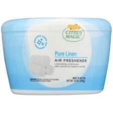 Citrus Magic Odor Absorbing Solid Air Freshener, Pure Linen, 20-Ounce