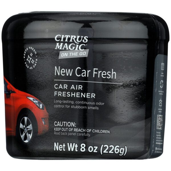 Citrus Magic On The Go Odor Absorbing Solid Air Freshener, New Car Fresh