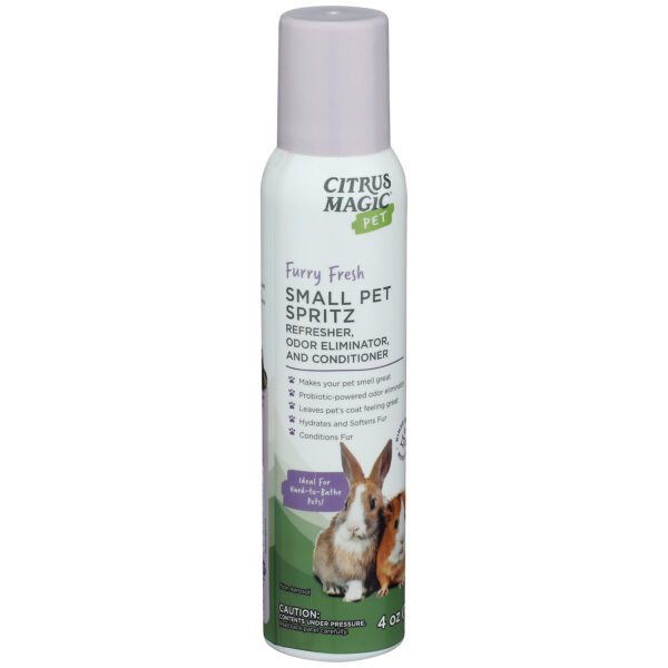 Citrus Magic Pet Small Pet Spritz Refresher, Odor Eliminator, and Conditioner, Furry Fresh - Image 2