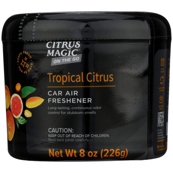 Citrus Magic On The Go Odor Absorbing Solid Air Freshener, Tropical Citrus