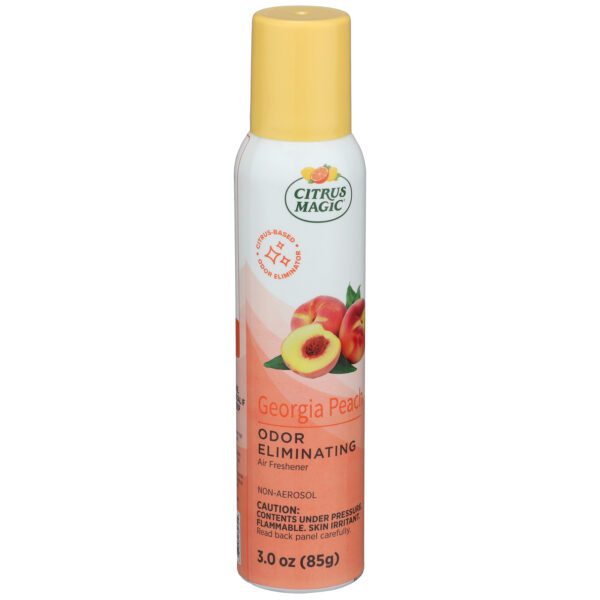 Citrus Magic Odor Eliminating Air Freshener Spray, Georgia Peach, 3-Ounce