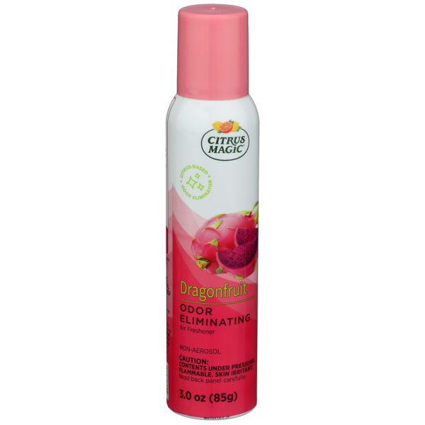 Citrus Magic Odor Eliminating Air Freshener Spray, Dragonfruit, 3-Ounce